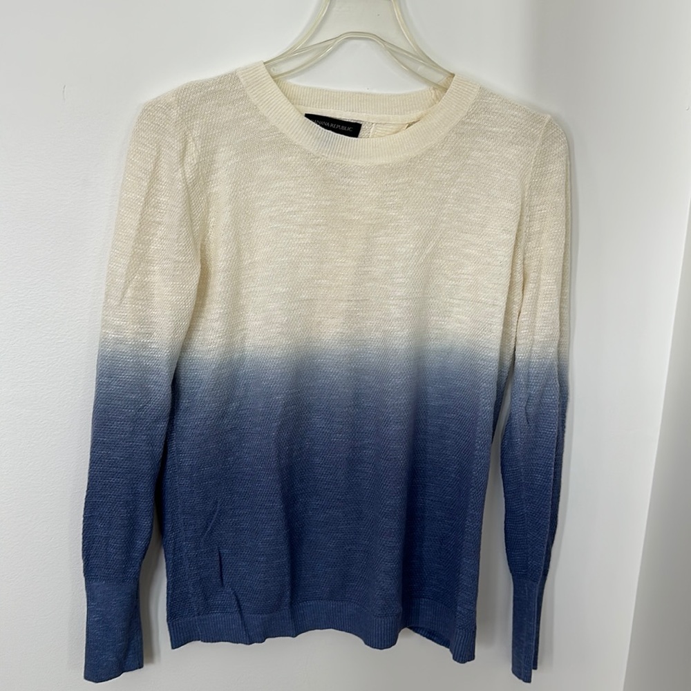 EUC Banana Republic Tie Die Sweater, Size Small